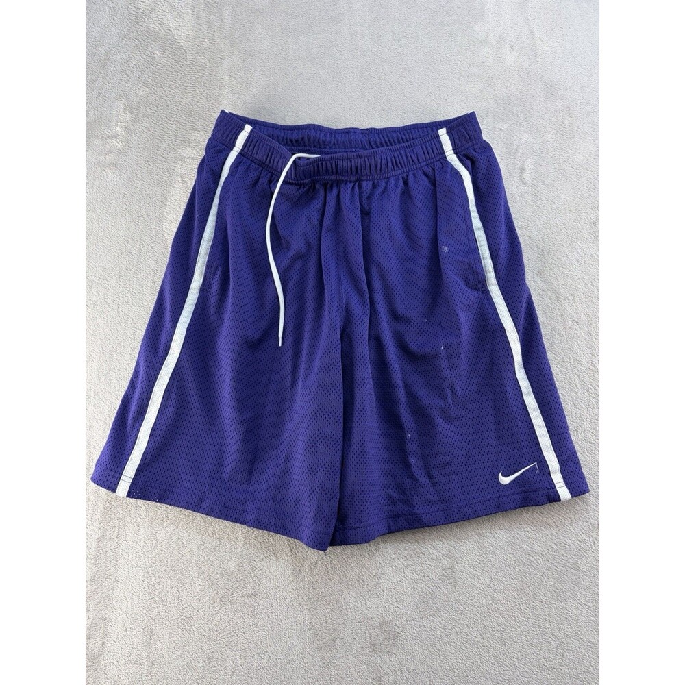 Nike Basketball Shorts Mens XL Purple Athletic Mesh Training